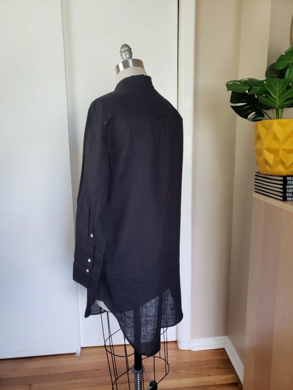 J.Crew Linen Shirt Dress Size Small NEW